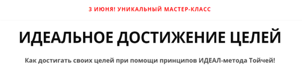 Идеальное достижение целей. Пакет - Делатель (Андрей Цыганков)