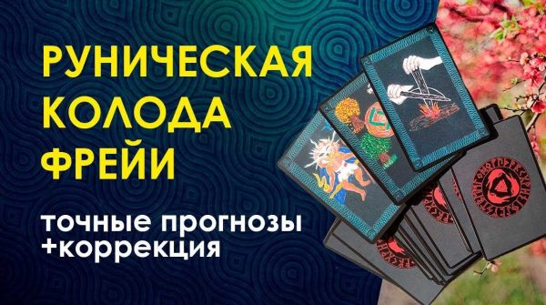 Клубное занятие Руническая колода Фрейи 06.01.2020 (Велимира)